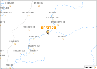 map of Positra