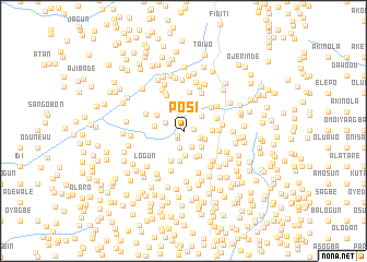 map of Posi