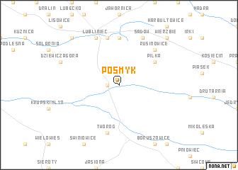 map of Posmyk