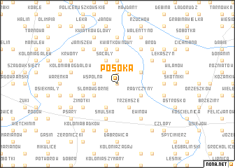 map of Posoka