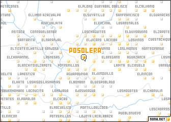 map of Posolera