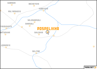 map of Pospelikha