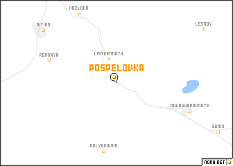 map of (( Pospelovka ))