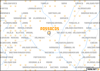 map of Possacos