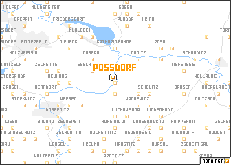 map of Poßdorf