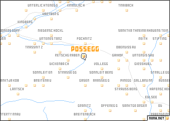 map of Possegg