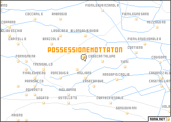 map of Possessione Mottaton