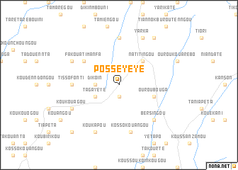 map of Possèyèye