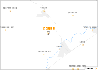 map of Posse