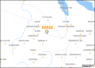 map of Possé