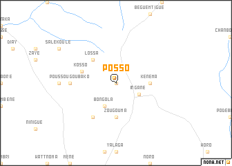 map of Posso