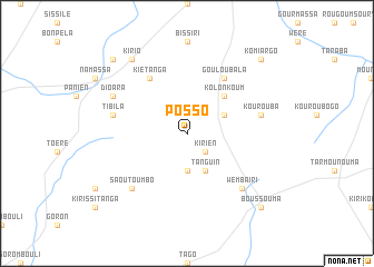 map of Posso