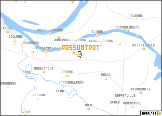 map of Possum Trot