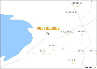 map of Posta Lobos