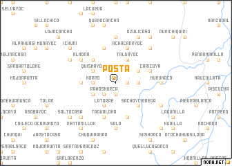 map of Posta