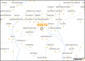 map of Poşta