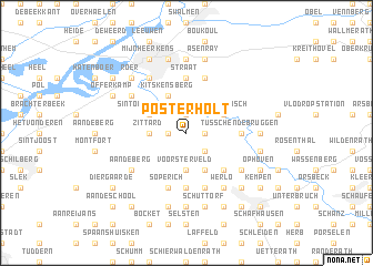 map of Posterholt
