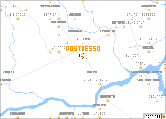 map of Pôsto Esso