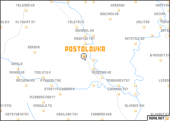 map of Postolovka