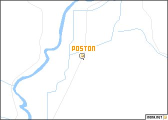 map of Poston