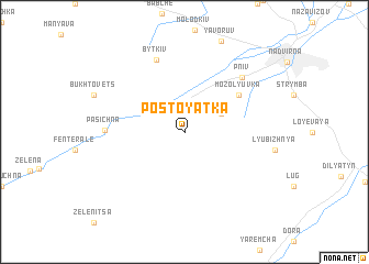 map of Postoyatka