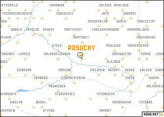 map of Posuchy