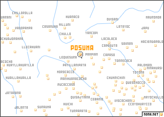 map of Posuma