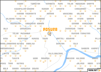 map of Posura