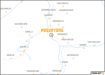 map of Posuryŏng