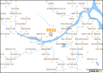 map of Posu