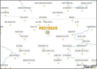 map of Posyagva