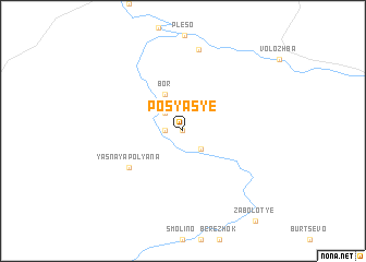 map of Posyas\