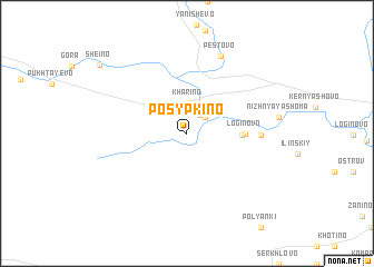 map of Posypkino