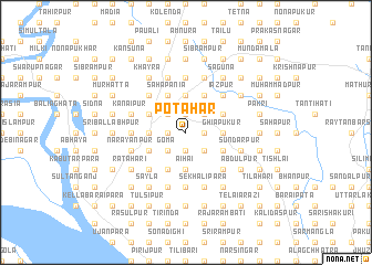 map of Potāhār