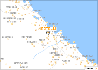 map of Pŏta\