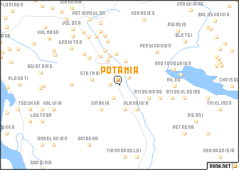 map of Potamiá