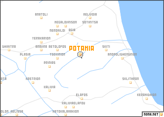 map of Potamiá