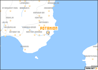 map of Potámion