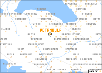 map of Potamoúla