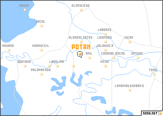 map of Potam