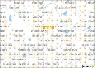 map of Potana