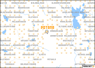 map of Potana