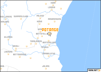 map of Potange