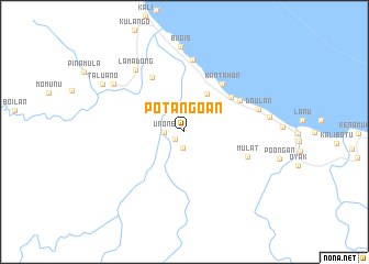 map of Potangoan