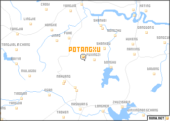 map of Potangxu