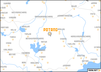 map of Potang