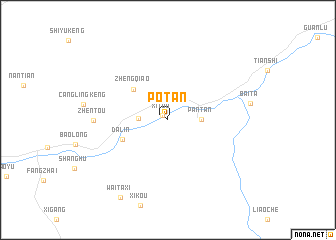 map of Potan