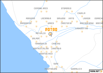 map of Potao