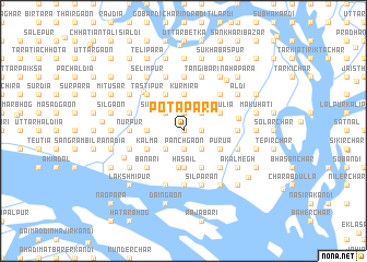 map of Potāpāra