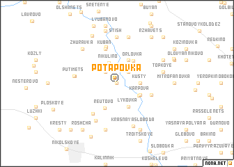 map of Potapovka